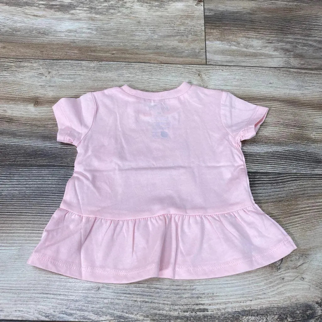 NEW Okie Dokie Dad's Little Crawler Peplum Shirt sz 3m - Me 'n Mommy To Be