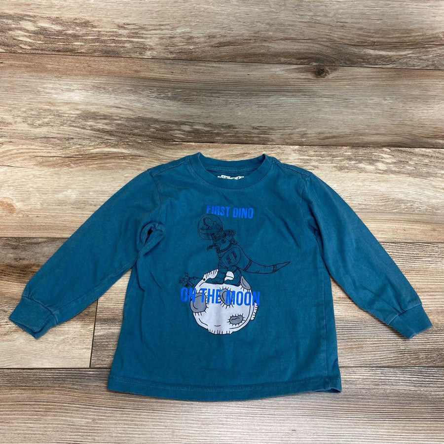10Threads First Dino On The Moon Shirt sz 4T - Me 'n Mommy To Be