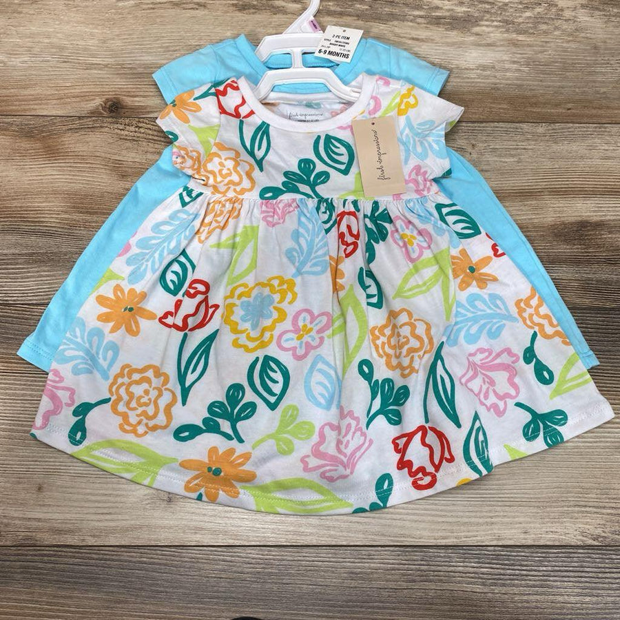NEW First Impressions 2pk Dresses sz 6-9m - Me 'n Mommy To Be