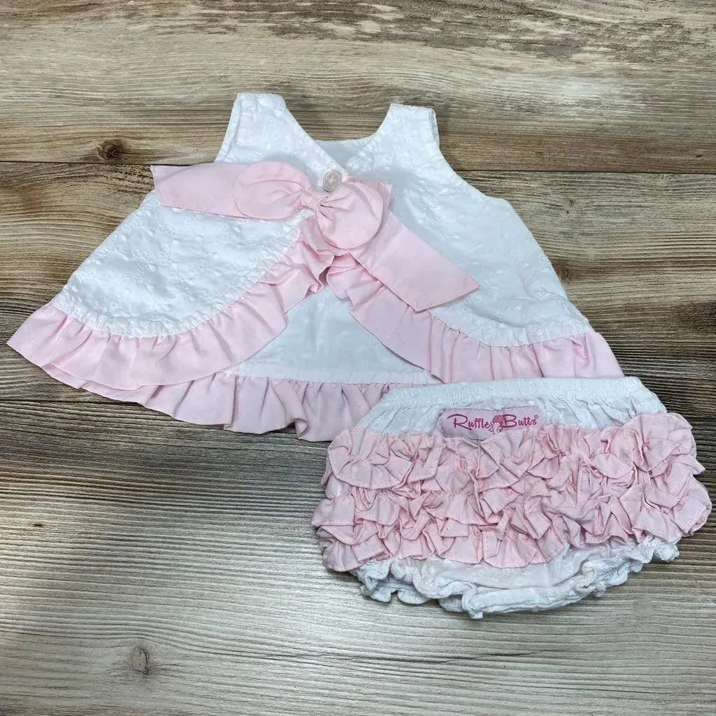 Ruffle Butts 2pc Swing Top & Bloomers sz 3-6m - Me 'n Mommy To Be