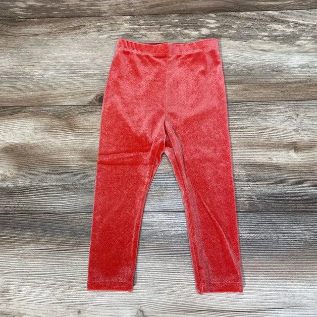 Okie Dokie Velour Leggings sz 12m - Me 'n Mommy To Be