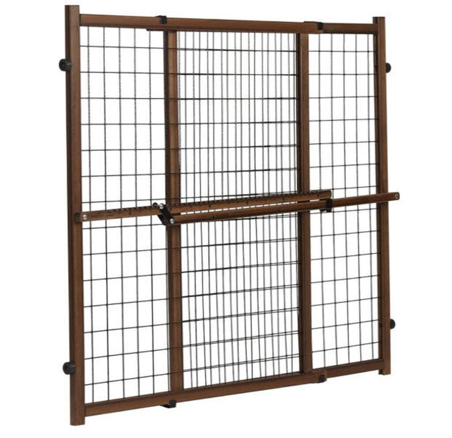 NEW Evenflo Position & Lock Tall Wood Gate - Me 'n Mommy To Be