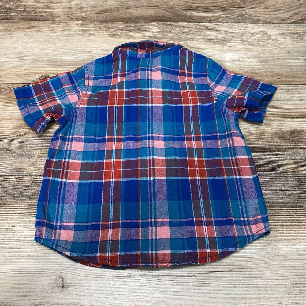 Old Navy Plaid Button-Up Shirt sz 2T - Me 'n Mommy To Be