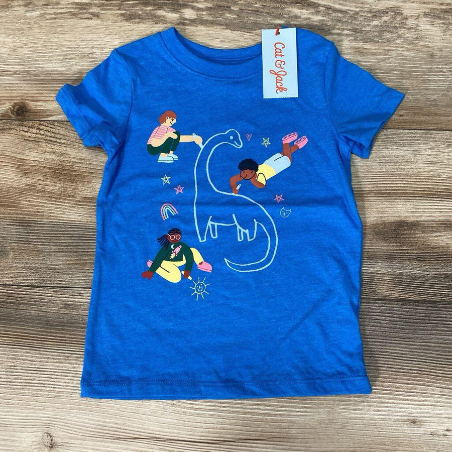 NEW Cat & Jack Dino Shirt sz 2T - Me 'n Mommy To Be