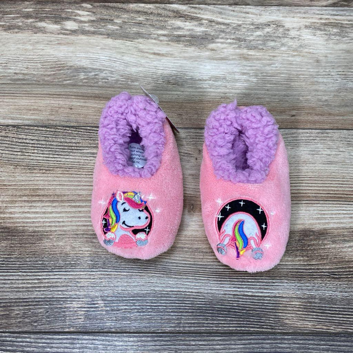 NEW Snoozies Patch Pals Slippers sz 5c/6c - Me 'n Mommy To Be