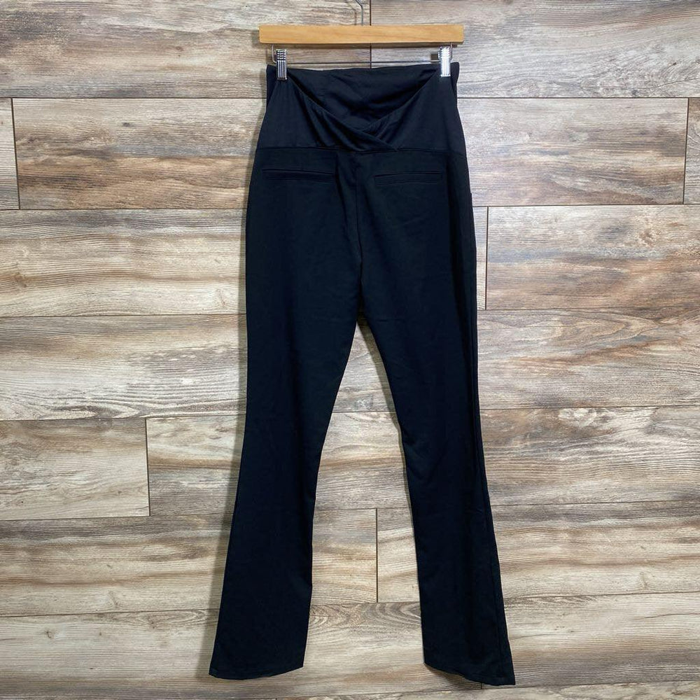 Isabel Maternity Crossover Panel Bootcut Pants sz XS - Me 'n Mommy To Be