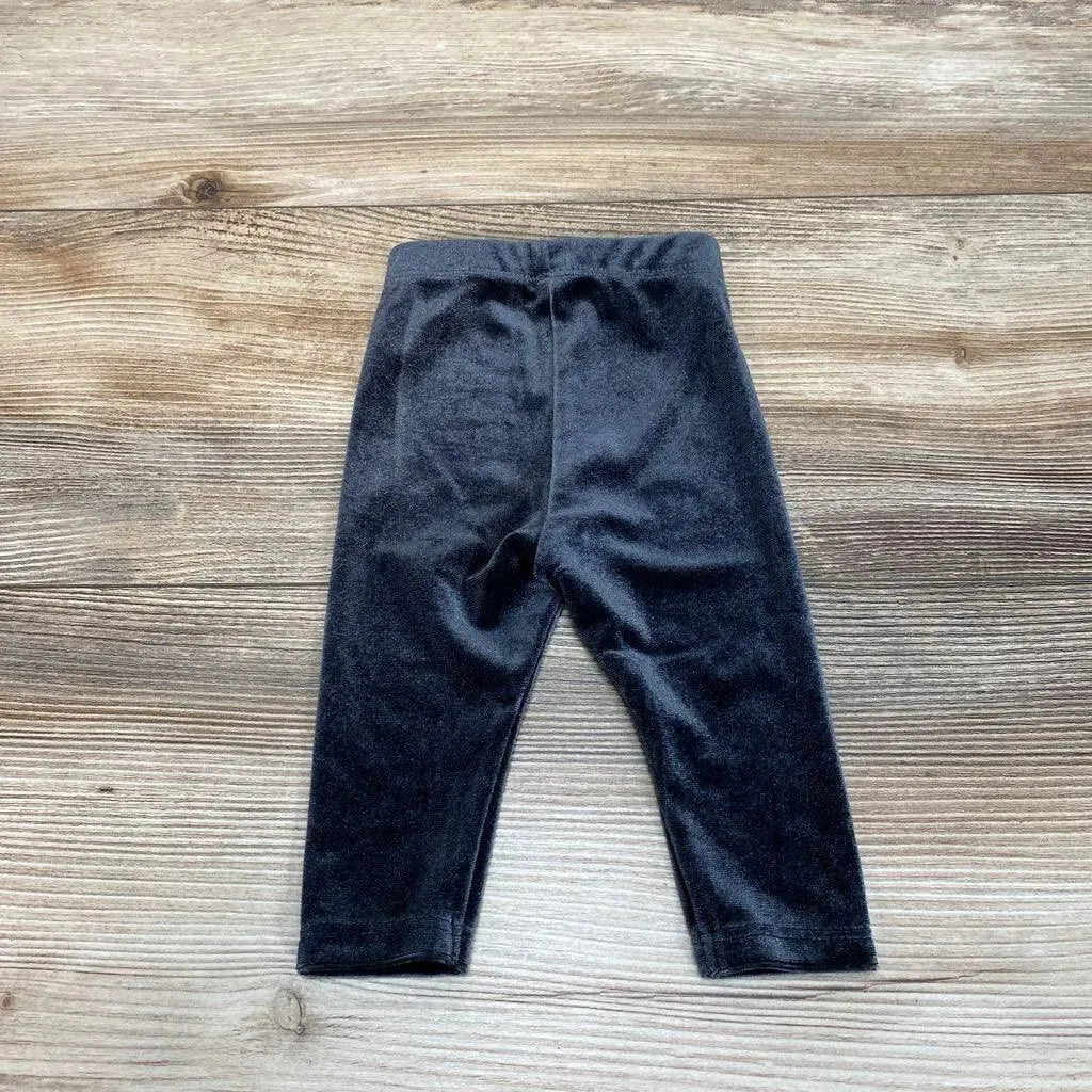 Okie Dokie Velour Leggings sz NB - Me 'n Mommy To Be