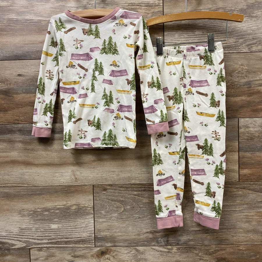 Burt's Bees Kids 2pc Camping Organic Pajama Set sz 3T - Me 'n Mommy To Be