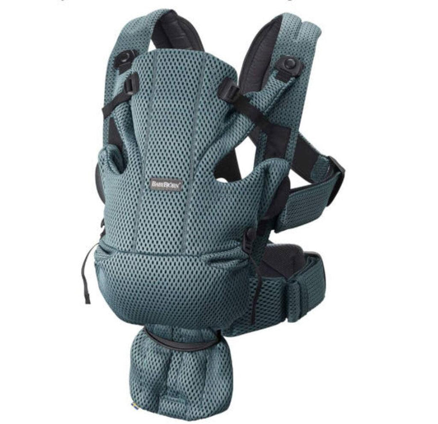 Baby Bjorn 3D Mesh Carrier in Sage Green - Me 'n Mommy To Be