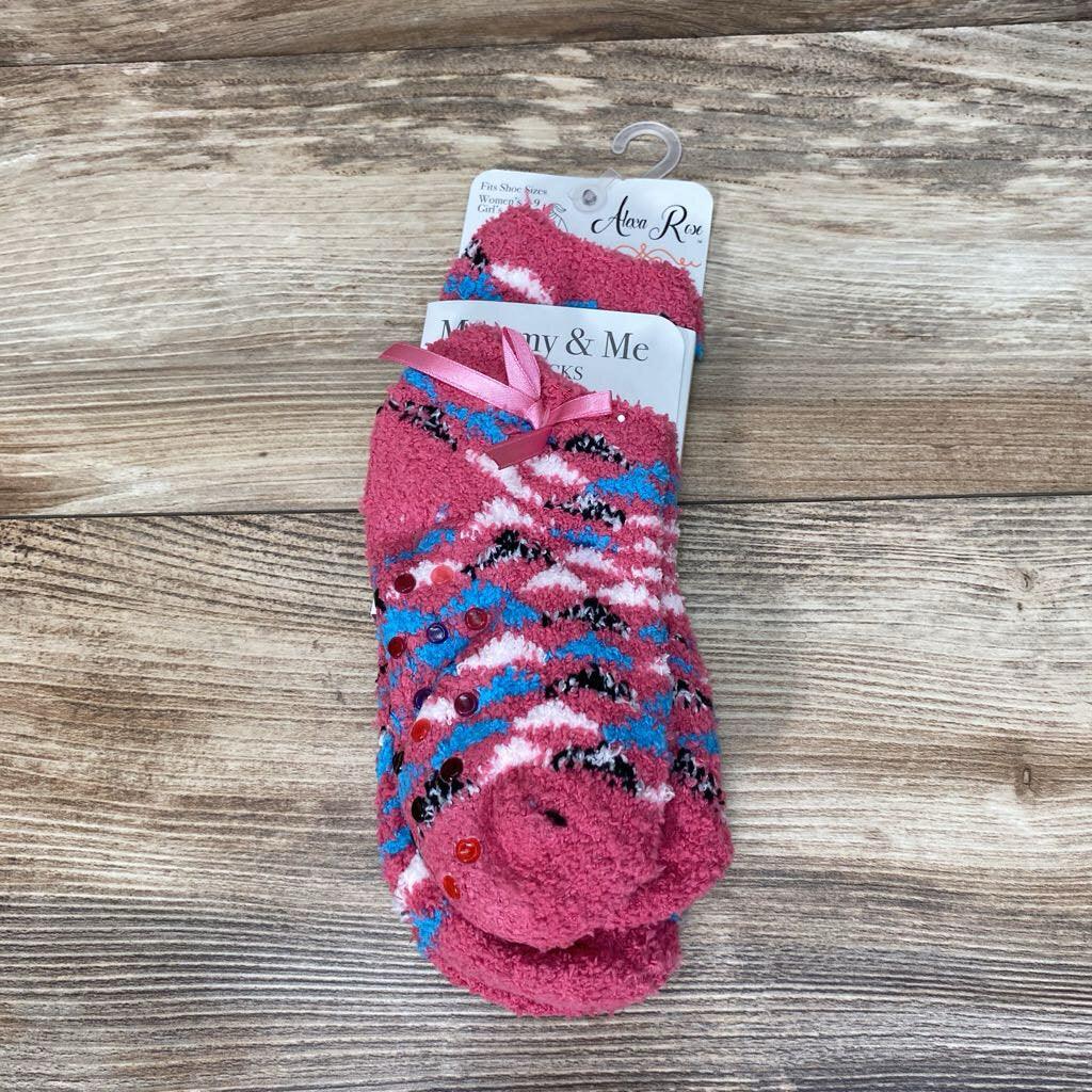 NEW Alexa Rose Mommy & Me Fuzzy Butter Socks - Me 'n Mommy To Be