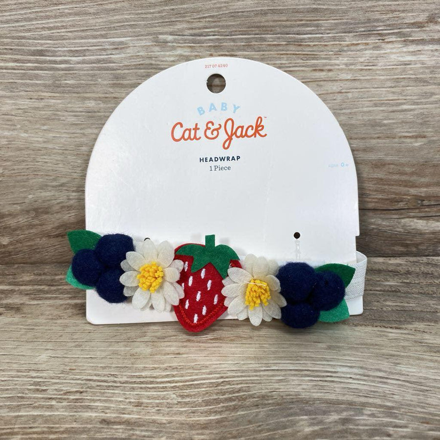 NEW Cat & Jack Baby Girls' Fruit Headband - Me 'n Mommy To Be