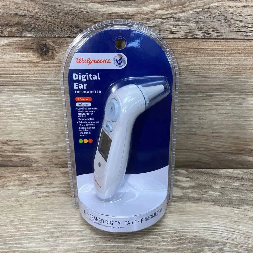 NEW Walgreens Digital Ear Thermometer - Me 'n Mommy To Be