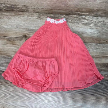 Janie & Jack Pleated Dress & Bloomers sz 3-6m - Me 'n Mommy To Be