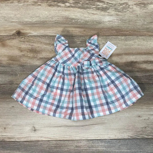 NEW Just One You 2pc Plaid Dress & Bloomers sz NB - Me 'n Mommy To Be