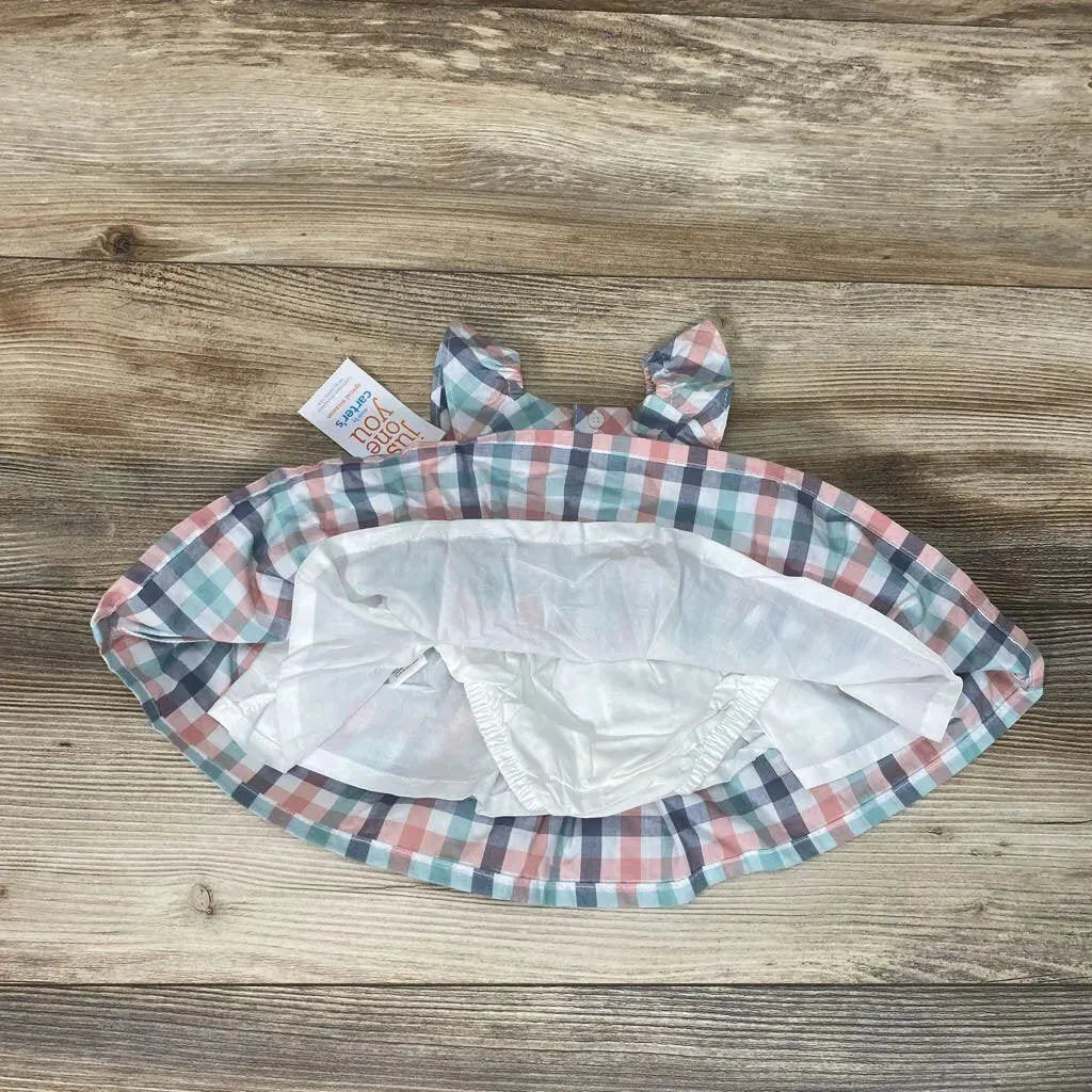 NEW Just One You 2pc Plaid Dress & Bloomers sz NB - Me 'n Mommy To Be