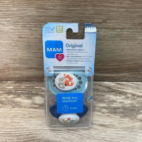 NEW MAM 2pk Original Deco Pacifiers 16m+ - Me 'n Mommy To Be