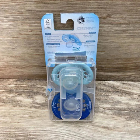 NEW MAM 2pk Original Deco Pacifiers 16m+ - Me 'n Mommy To Be