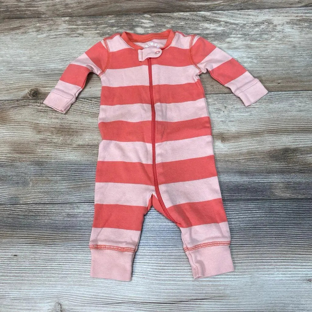 Primary Organic Striped Sleeper sz 0-3m - Me 'n Mommy To Be