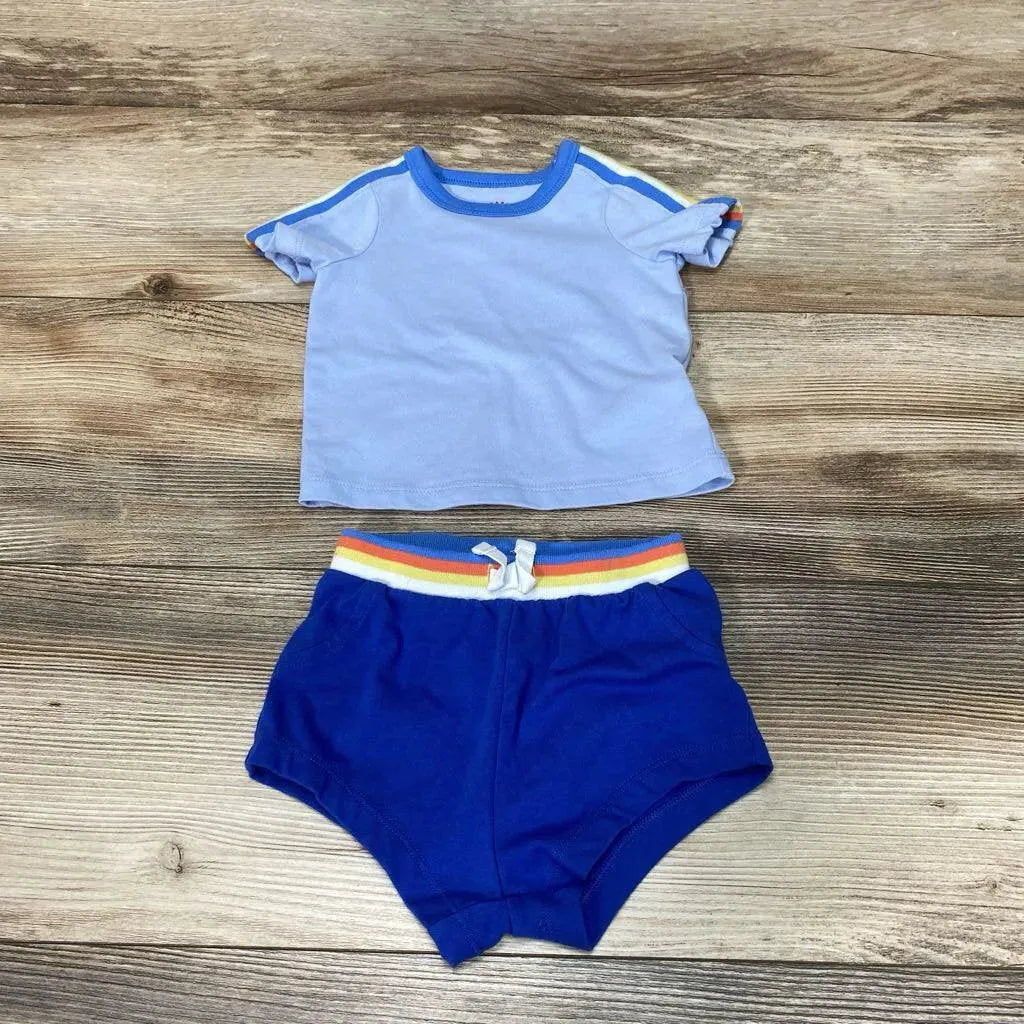 Cat & Jack 2pc Shirt & Shorts sz 3-6m - Me 'n Mommy To Be