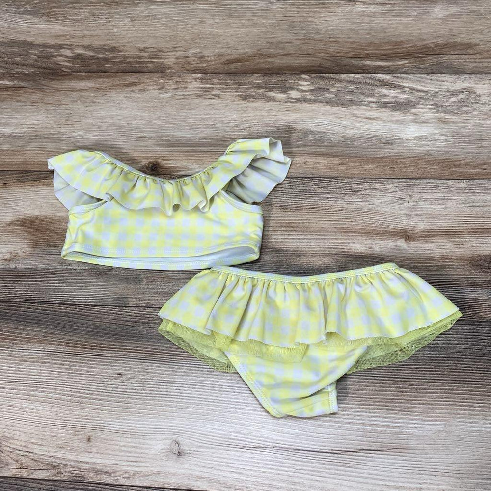 Cat & Jack 2pc Gingham Swimsuit Set sz 4T - Me 'n Mommy To Be