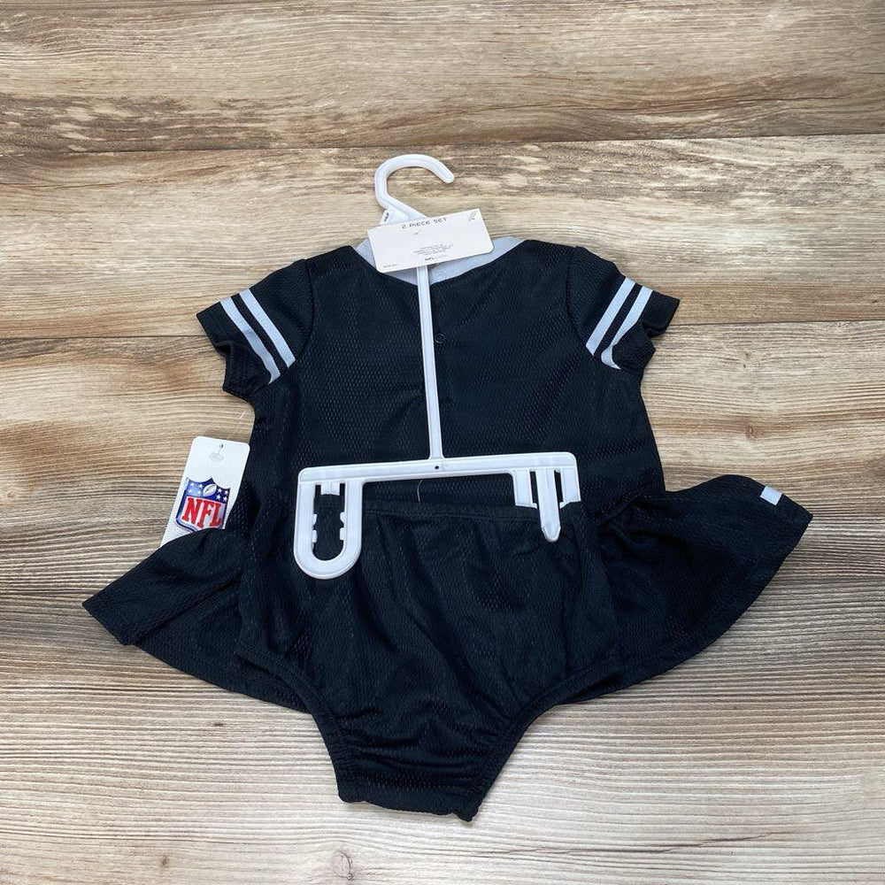 NEW NFL Team 2pc Raiders Cheer Dress & Bloomers sz 3-6m - Me 'n Mommy To Be