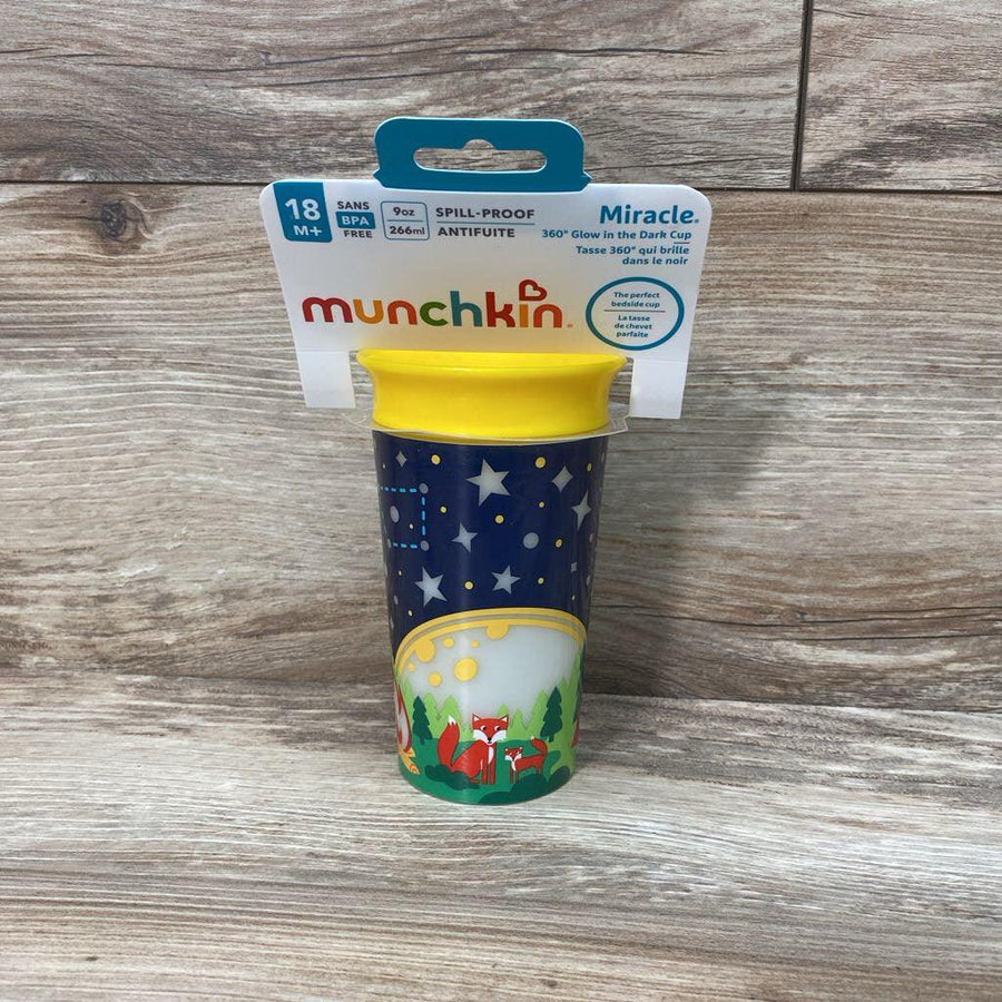 NEW Munchkin Miracle 360 Trainer Cup-Glow In The Dark - Me 'n Mommy To Be