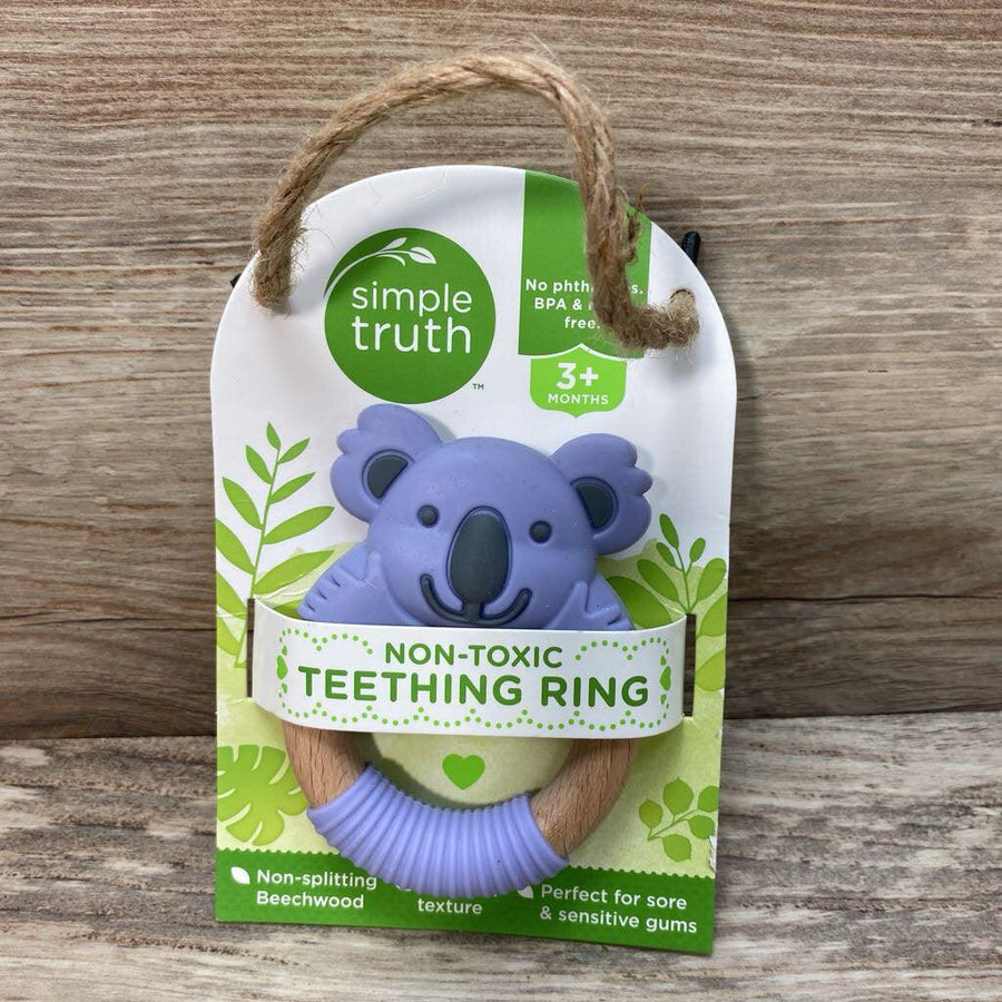 NEW Simple Truth Teething Ring - Me 'n Mommy To Be