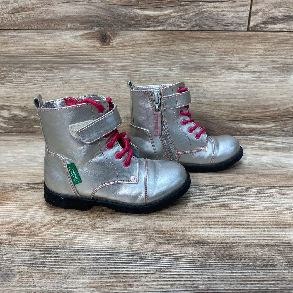 United Colors of Benetton Combat Boots sz 9c - Me 'n Mommy To Be