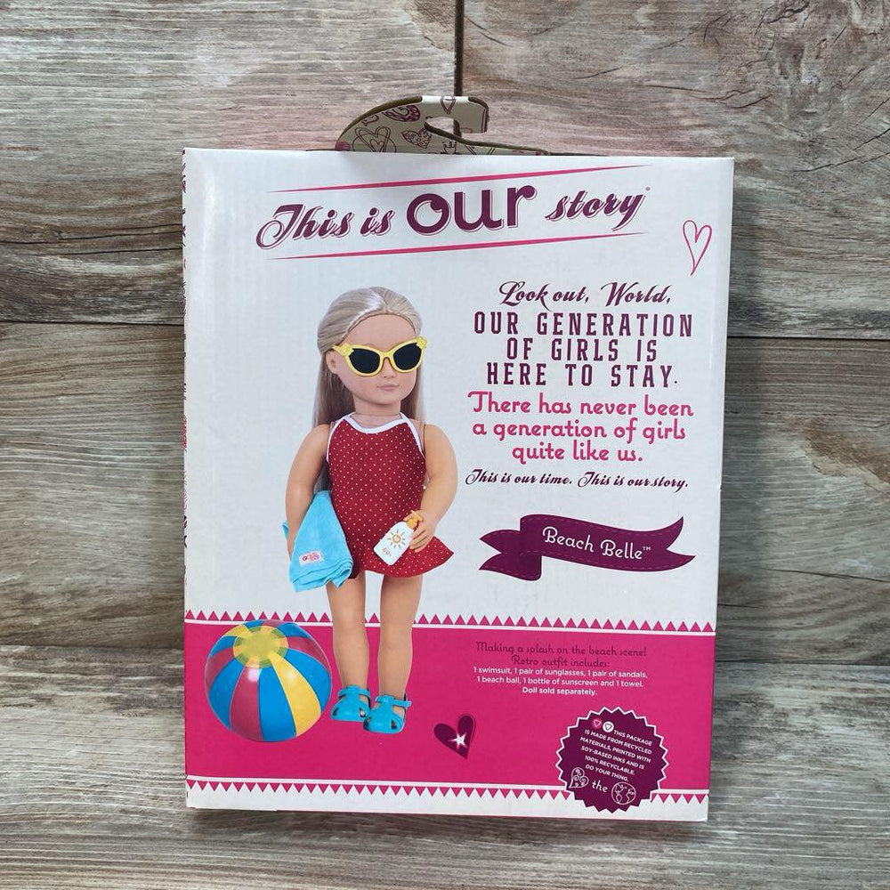 NEW Our Generation Swimsuit Outfit for 18" Dolls Beach Belle - Me 'n Mommy To Be