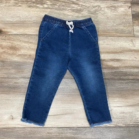 Cat & Jack Raw Edge Hem Pants sz 18m - Me 'n Mommy To Be