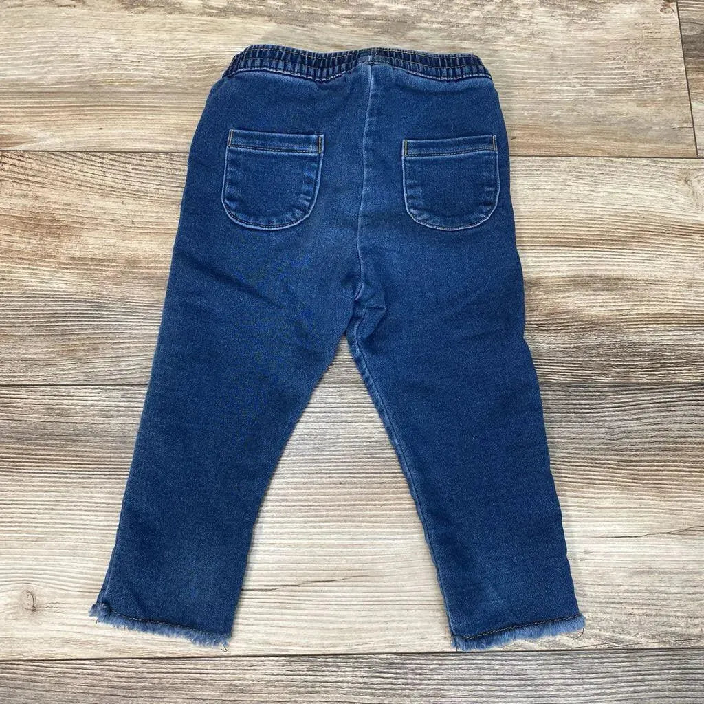 Cat & Jack Raw Edge Hem Pants sz 18m - Me 'n Mommy To Be