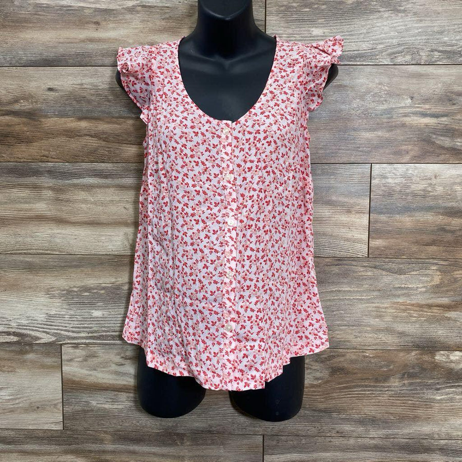 NEW The Nines by Hatch Floral Blouse sz Small - Me 'n Mommy To Be