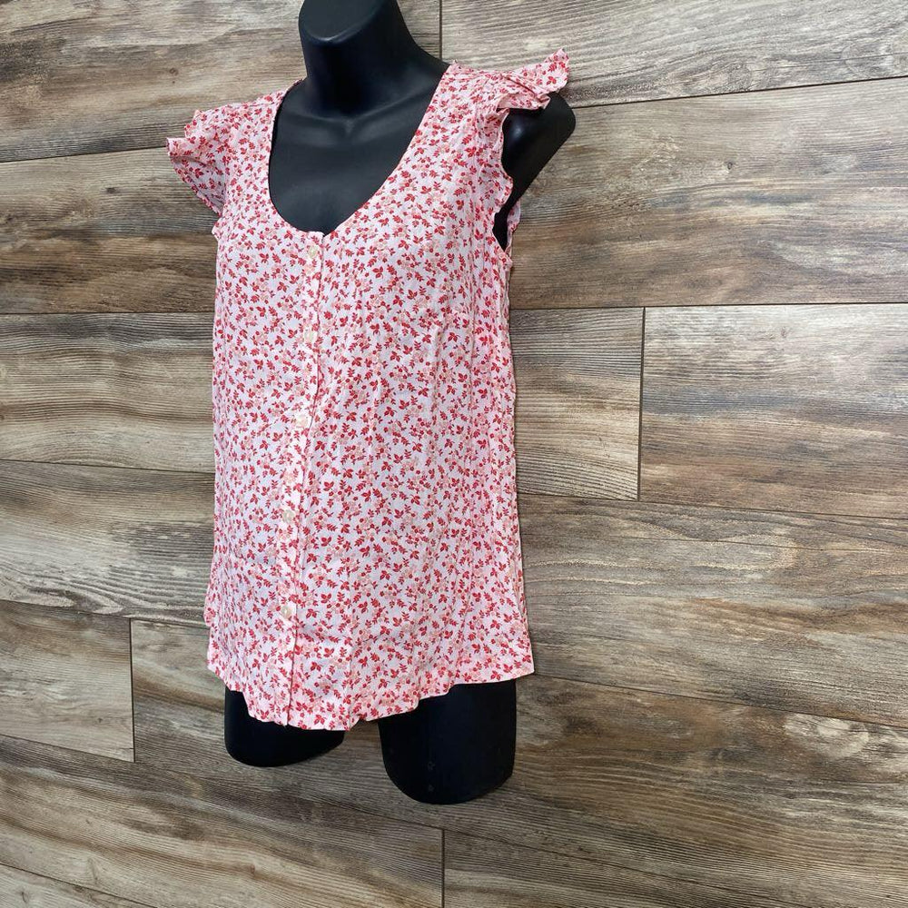 NEW The Nines by Hatch Floral Blouse sz Small - Me 'n Mommy To Be