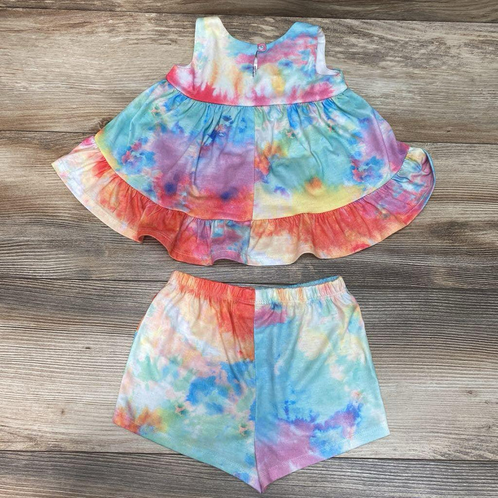 Bonnie Baby 2pc Tie-Dye Top & Shorts sz 6-9m - Me 'n Mommy To Be