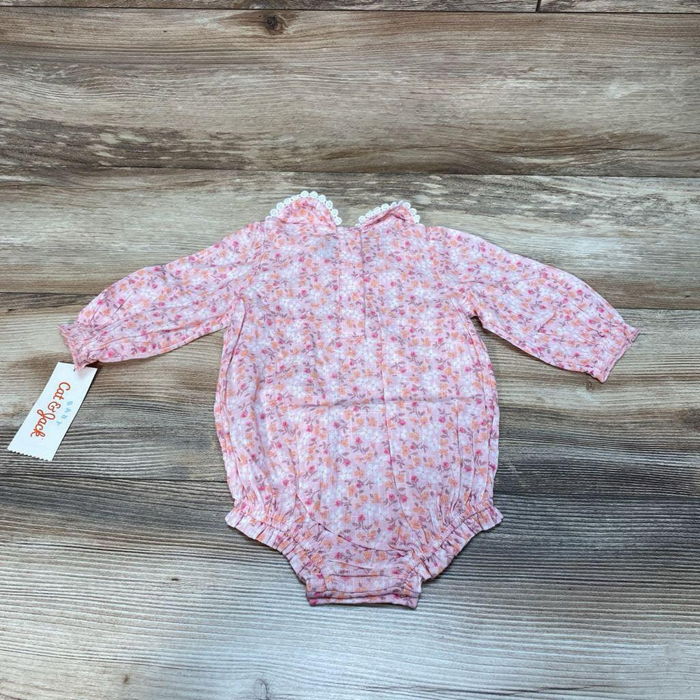 NEW Cat & Jack Floral Romper sz 3-6m - Me 'n Mommy To Be