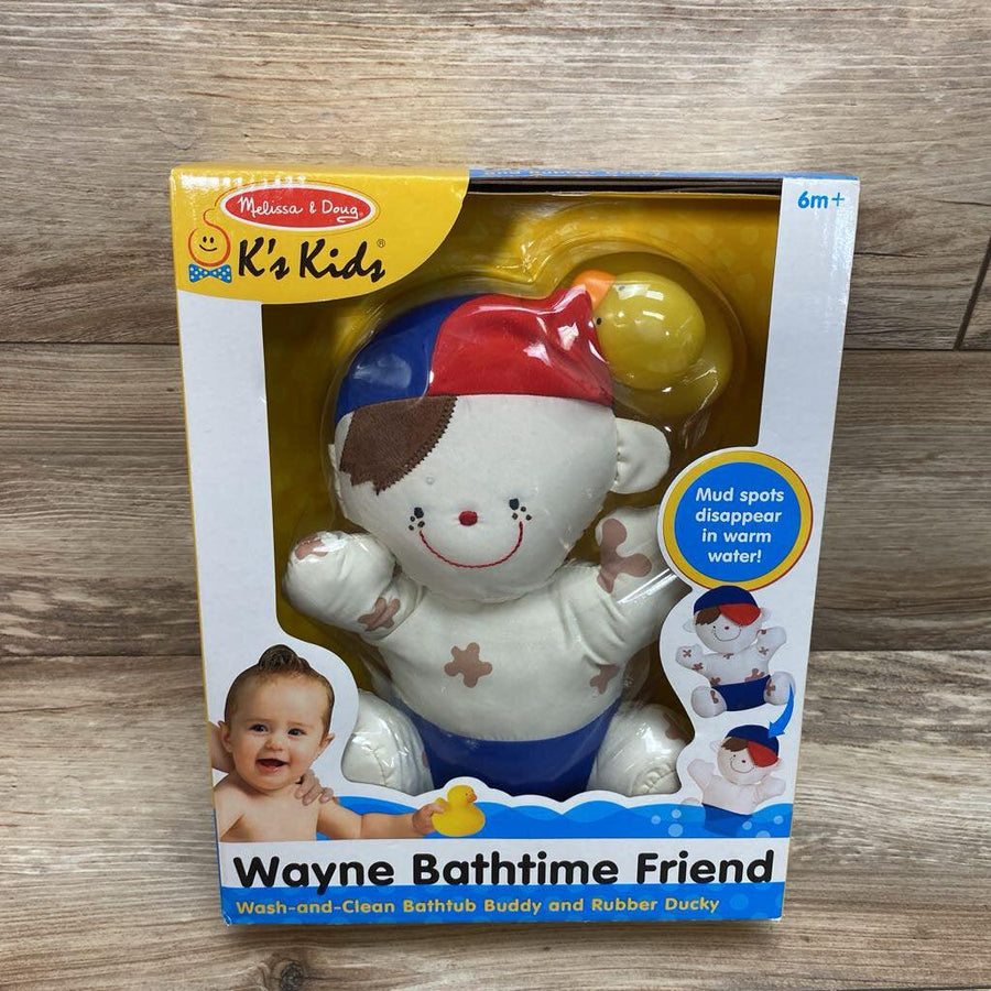 NEWMelissa & Doug K's Kids Wayne Bathtime Friend - Me 'n Mommy To Be