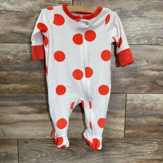 Cat & Jack Polka Dot Sleeper sz 0-3m - Me 'n Mommy To Be