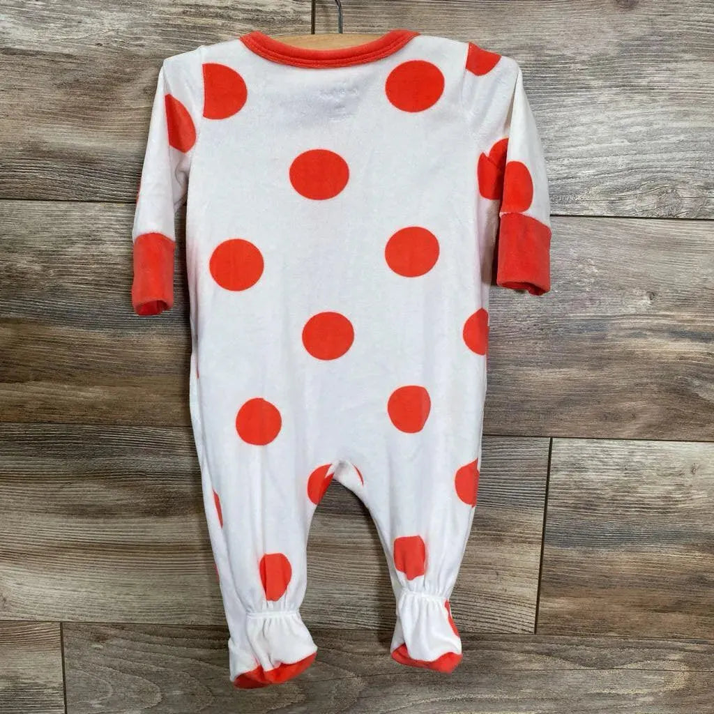 Cat & Jack Polka Dot Sleeper sz 0-3m - Me 'n Mommy To Be