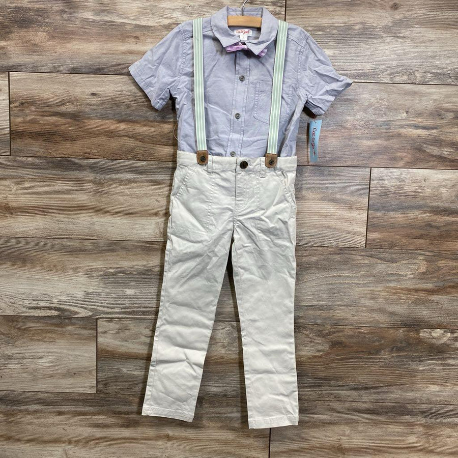 NEW Cat & Jack 4pc Suspender Set sz 5T - Me 'n Mommy To Be