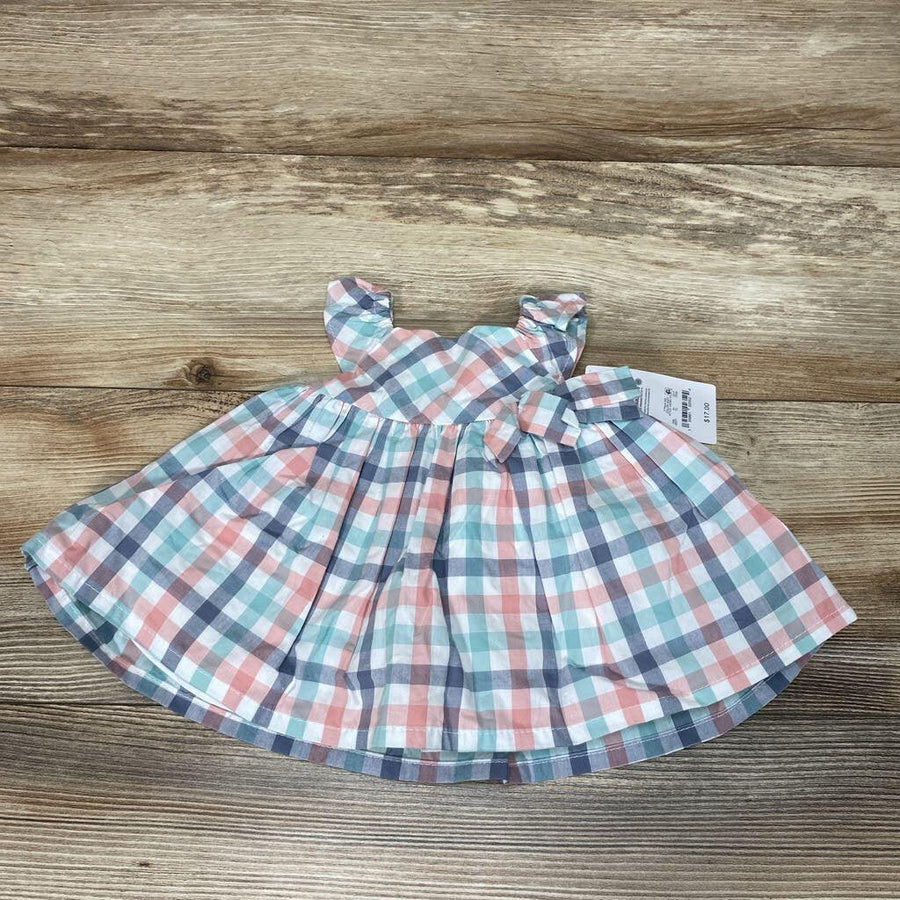 NEW Just One You 2pc Plaid Dress & Bloomers sz NB - Me 'n Mommy To Be