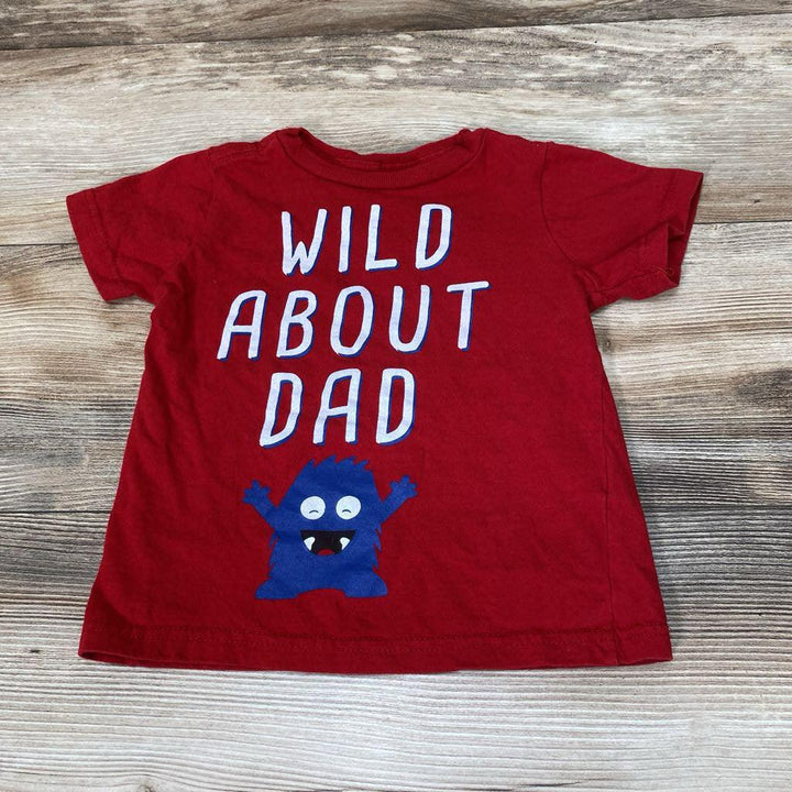 Mini CD Wild About Dad Shirt sz 2T - Me 'n Mommy To Be