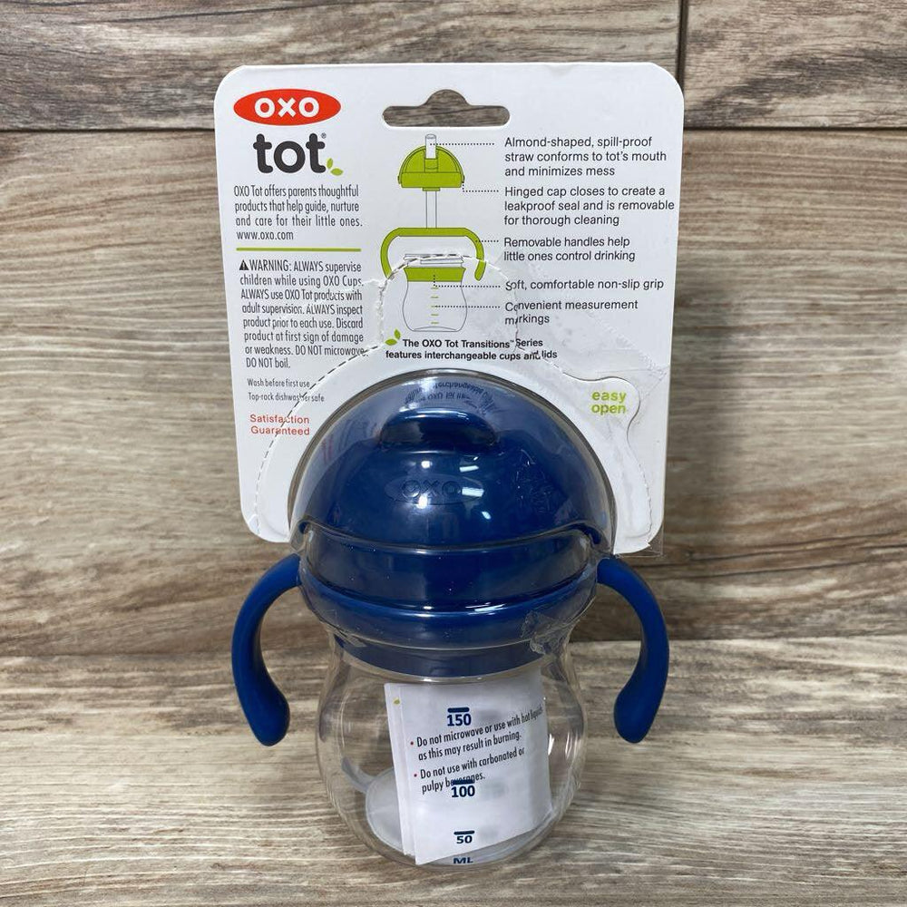 NEW OXO Tot Transitions Straw Cup, 6oz - Me 'n Mommy To Be