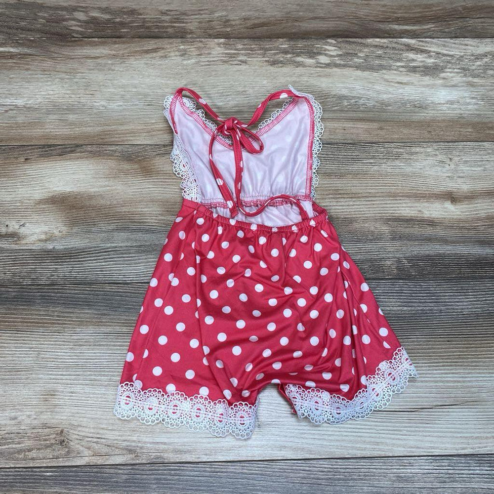 Bailey's Blossoms Polka Dot Romper sz 18-24m - Me 'n Mommy To Be