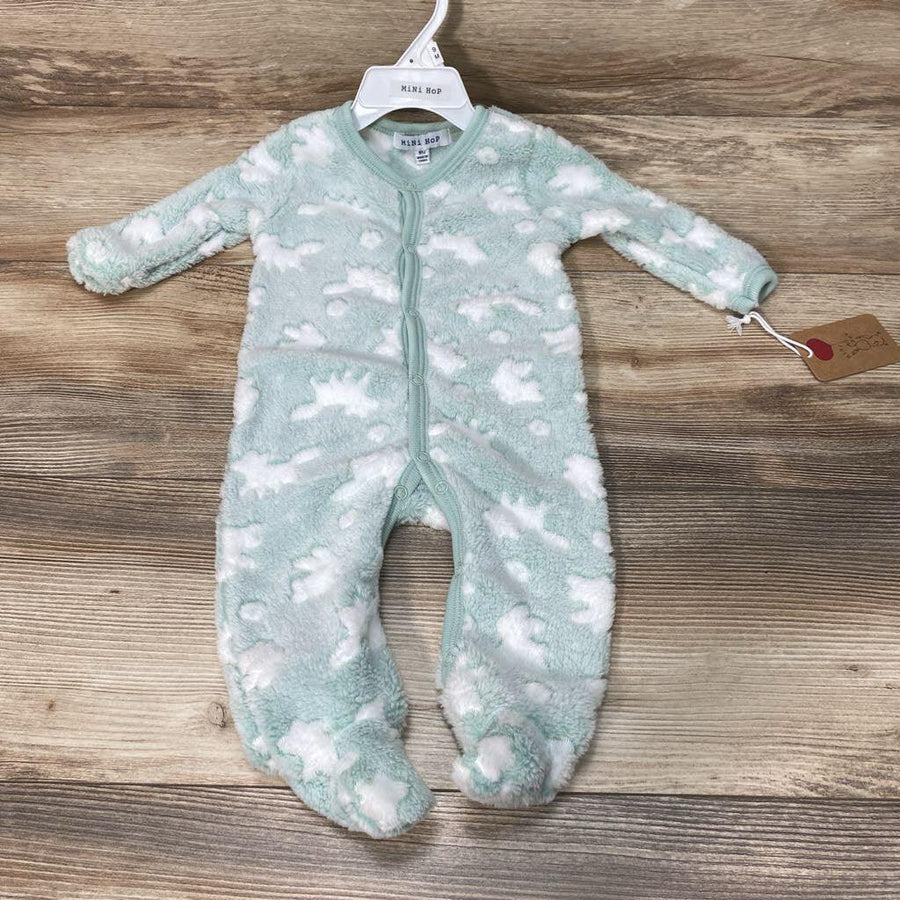 NEW Mini Hop Bunny Print Blanket Sleeper sz 9m - Me 'n Mommy To Be