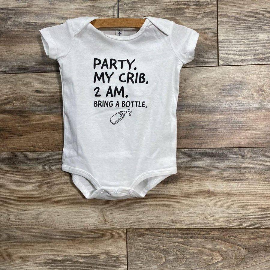 Delta Ringspun Party. My Crib Bodysuit sz 18m - Me 'n Mommy To Be
