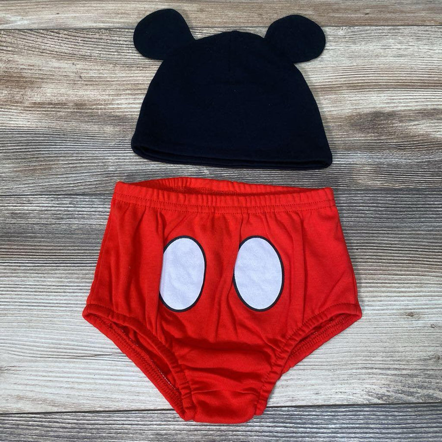Disney Baby Mickey Mouse Diaper Cover and Hat - Me 'n Mommy To Be