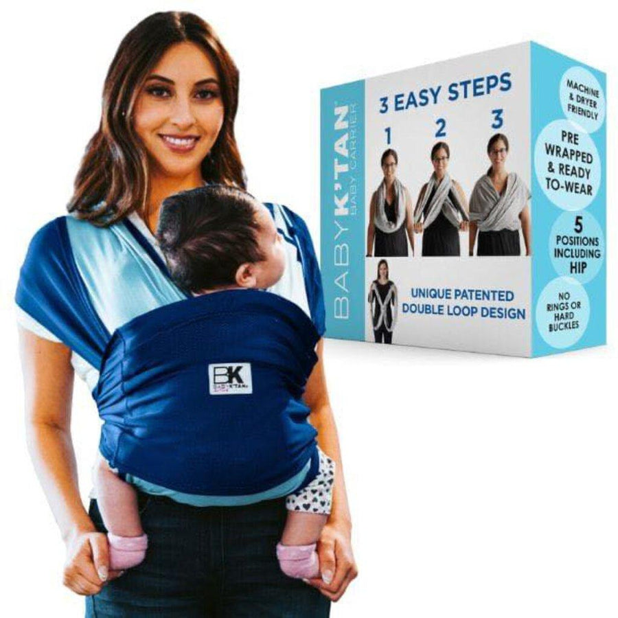 Baby K'tan Baby Carrier sz Large - Me 'n Mommy To Be