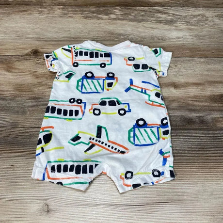 Carter's Vehicle Print Shortie Romper sz 3m - Me 'n Mommy To Be