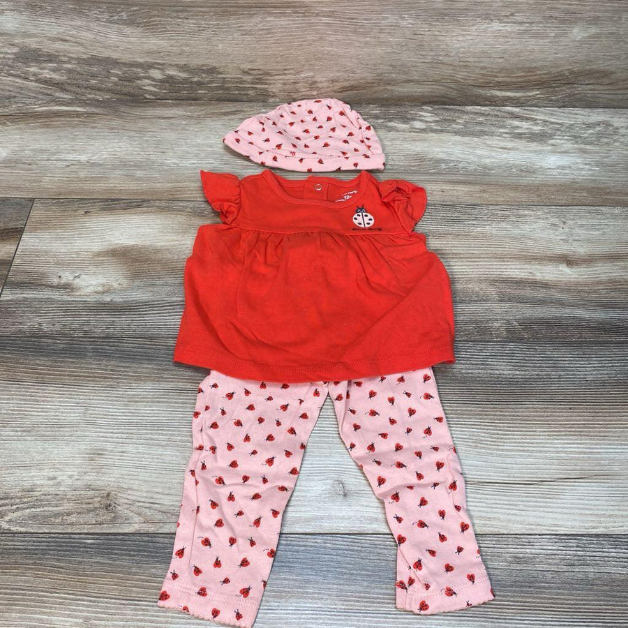 Carter's 3pc Love Bug Shirt & Leggings sz 12m - Me 'n Mommy To Be