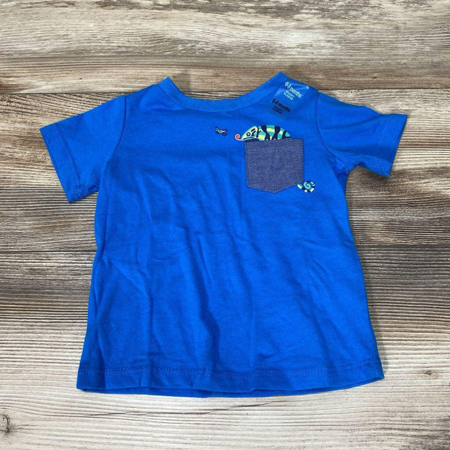 NEW First Impressions Chameleon Pocket T-Shirt sz 6-9m - Me 'n Mommy To Be
